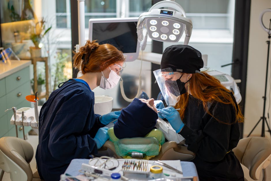 two women sitting at a table with food  at RTC Dental in Sterling for Cosmetic dentist Reston services.