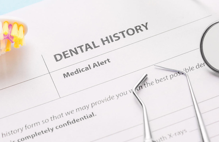 image of a consent form at RTC Dental in Ashburn for RTC Dental Reston services.